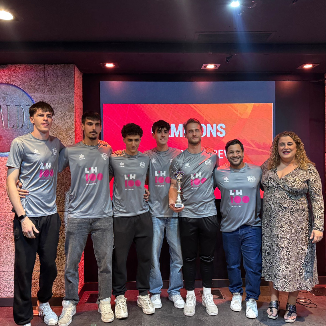 El CEV L’Hospitalet brilla a la “Nit dels Campions i Campiones”
