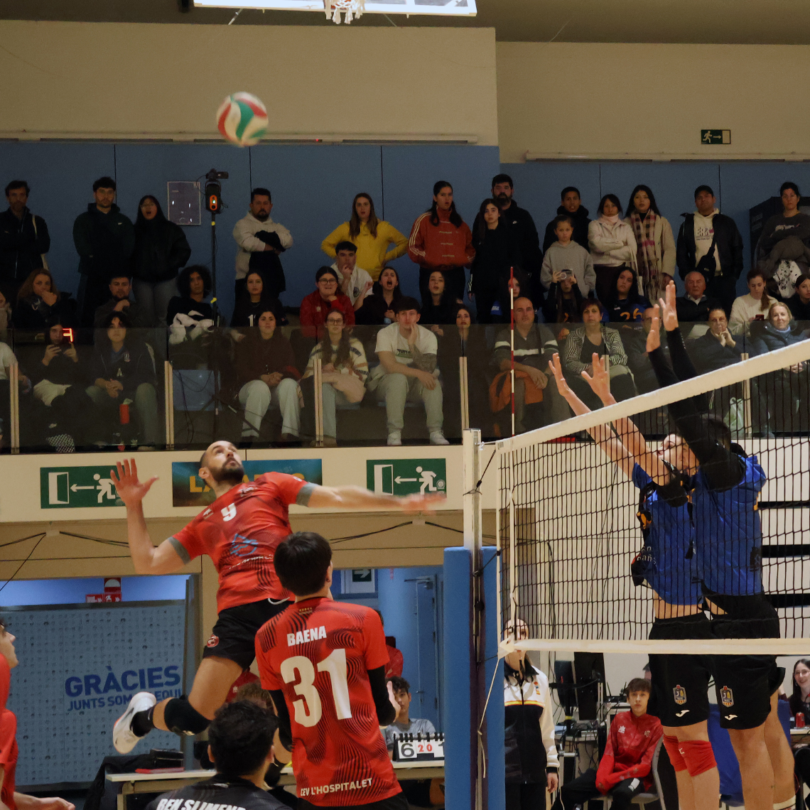 Hidropres CEV L'Hospitalet imposa la seva llei a El Gornal i consolida el lideratge en la jornada 13