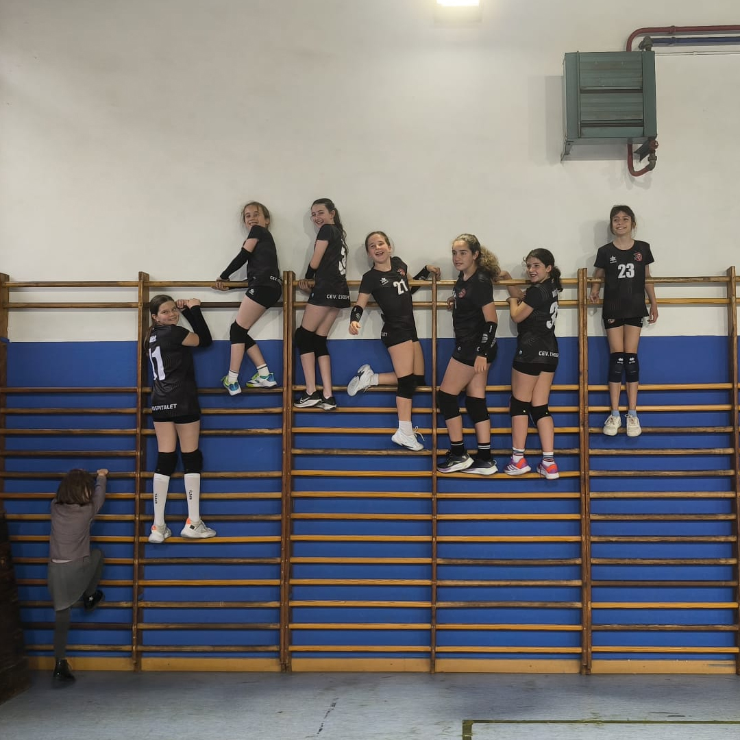 Jugadoras del CEV L'Hospitalet